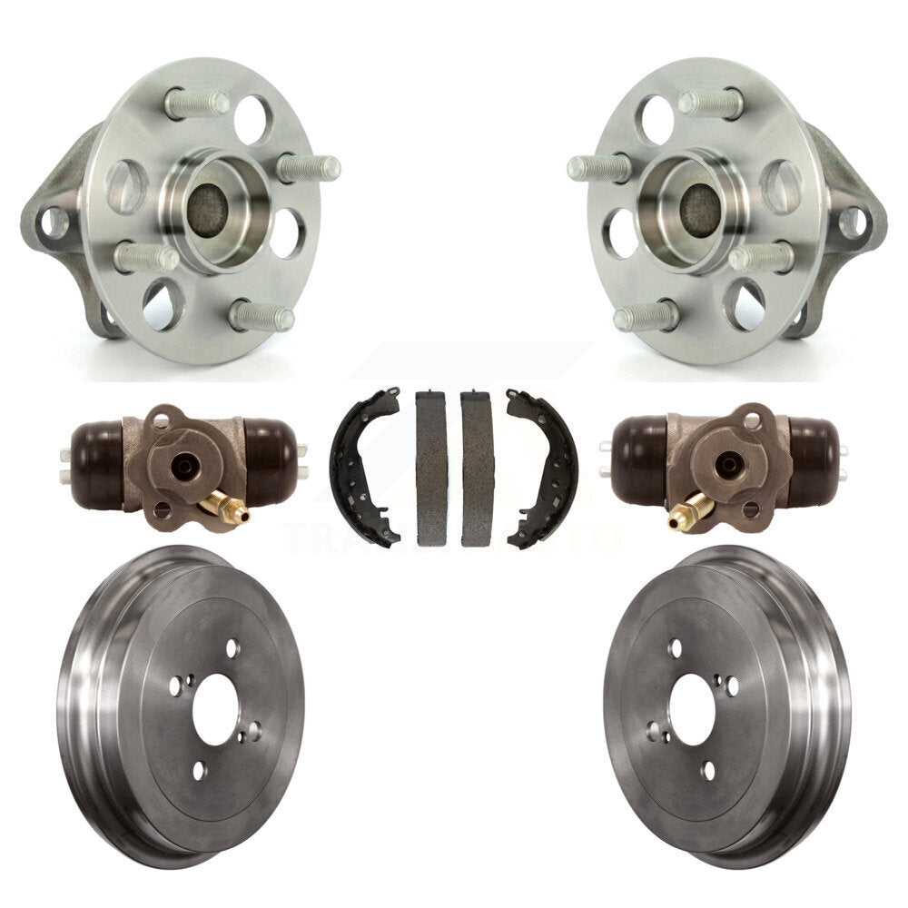 Kit de roulements de moyeu pour cylindres de roue arrière, tambour et chaussures, matériel pour Toyota Yaris