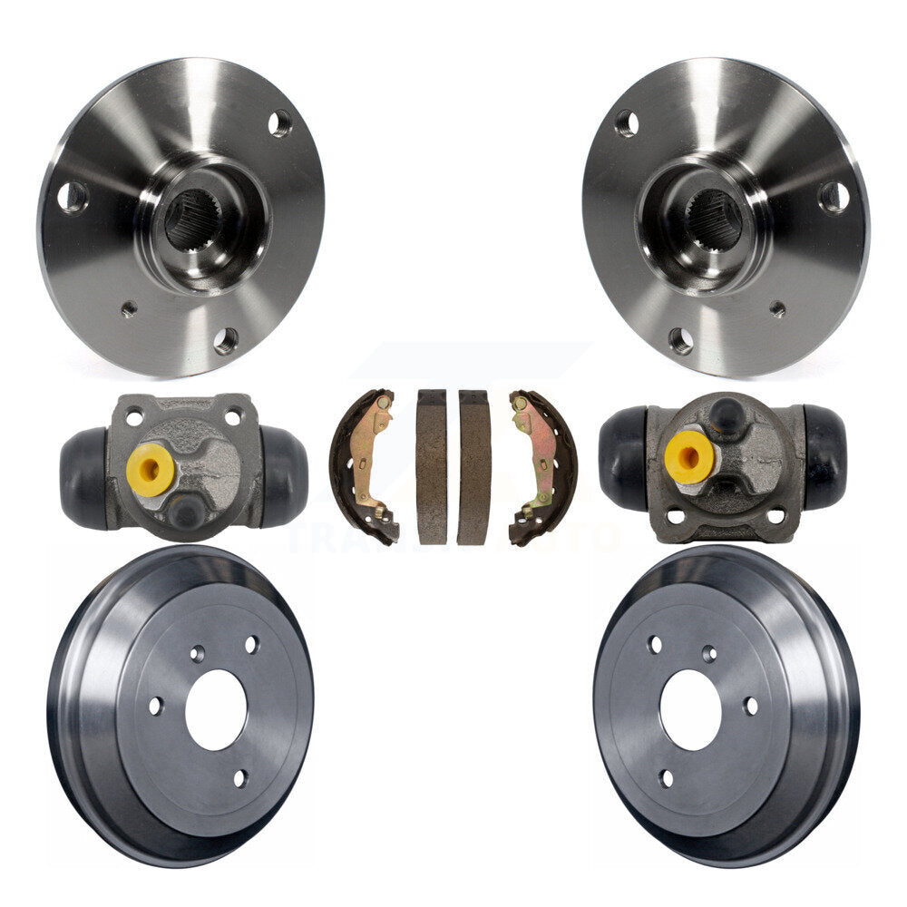 Kit de roulements de moyeu pour cylindres de roue arrière, tambour et chaussures, matériel pour Smart Fortwo