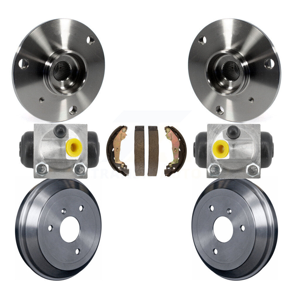 Kit de roulements de moyeu pour cylindres de roue arrière, tambour et chaussures, matériel pour Smart Fortwo