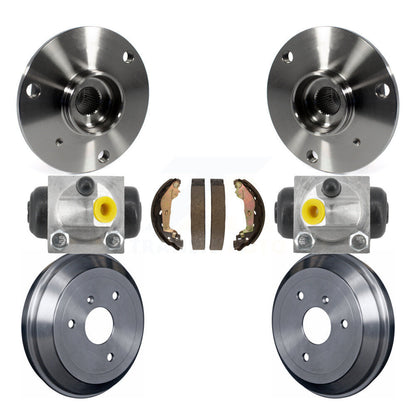 Kit de roulements de moyeu pour cylindres de roue arrière, tambour et chaussures, matériel pour Smart Fortwo