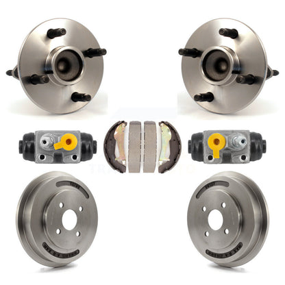 Kit de roulements de moyeu pour cylindres de roue arrière et chaussures de tambour (7 pièces) pour Chevrolet