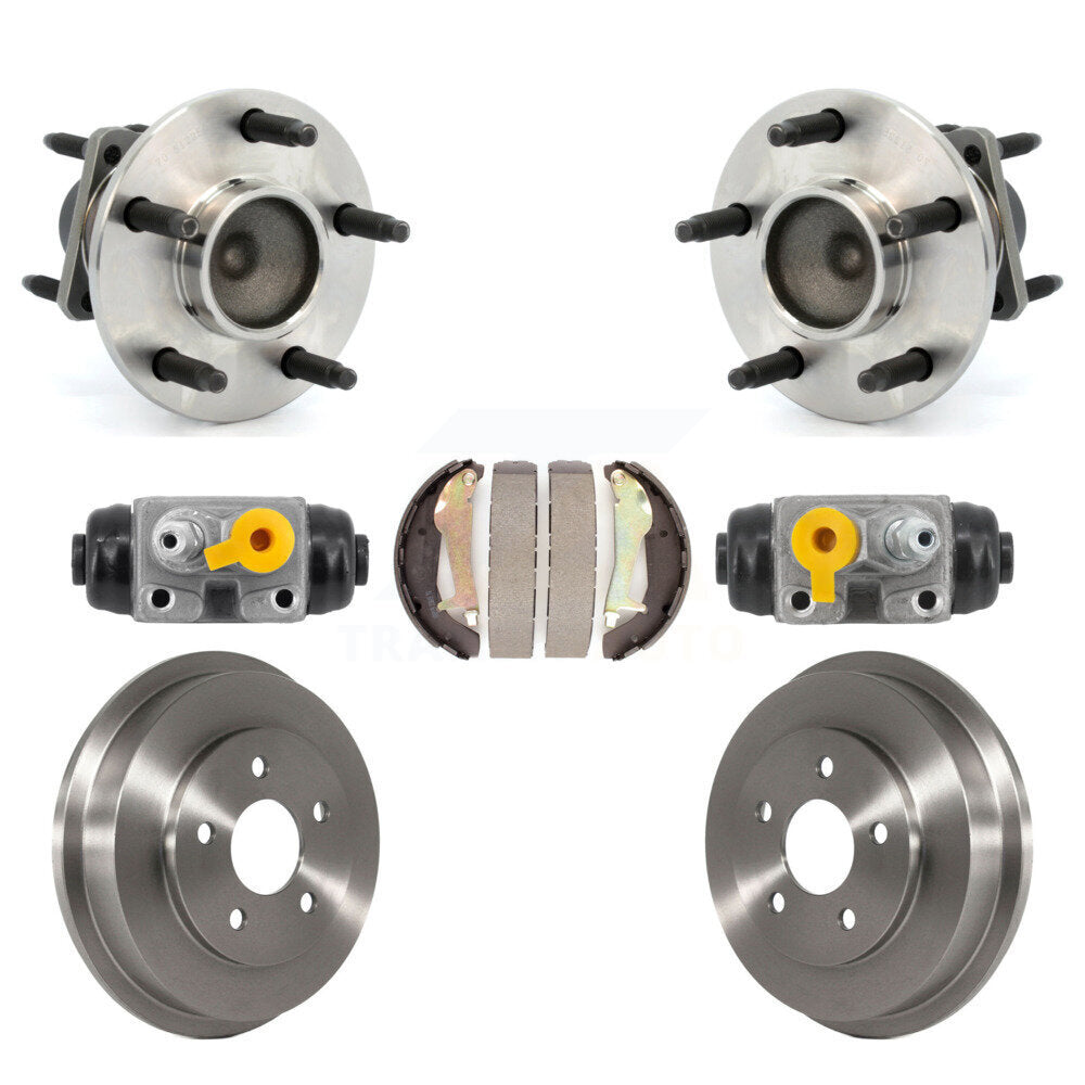 Kit de roulements de moyeu pour cylindres de roue arrière et chaussures de tambour (7 pièces) pour Chevrolet