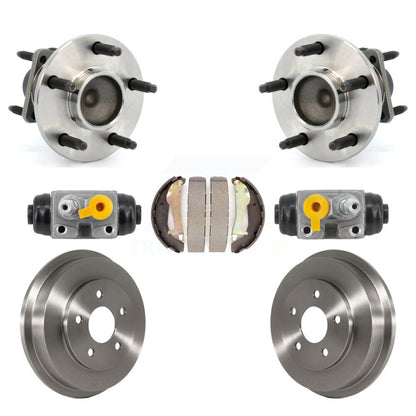 Kit de roulements de moyeu pour cylindres de roue arrière et chaussures de tambour (7 pièces) pour Chevrolet