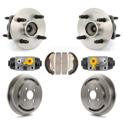 Kit de roulements de moyeu pour cylindres de roue arrière et chaussures de tambour (7 pièces) pour Chevrolet