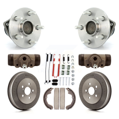 Kit de roulement de moyeu de matériel de tambour et de chaussures de cylindres de roue arrière (8 pièces) pour Toyota Vib