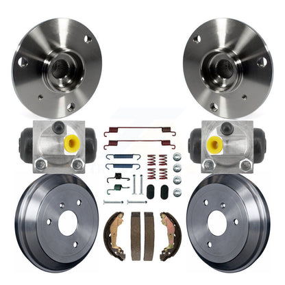 Kit de roulements de moyeu pour cylindres de roue arrière, tambour et chaussures, matériel pour Smart Fortwo