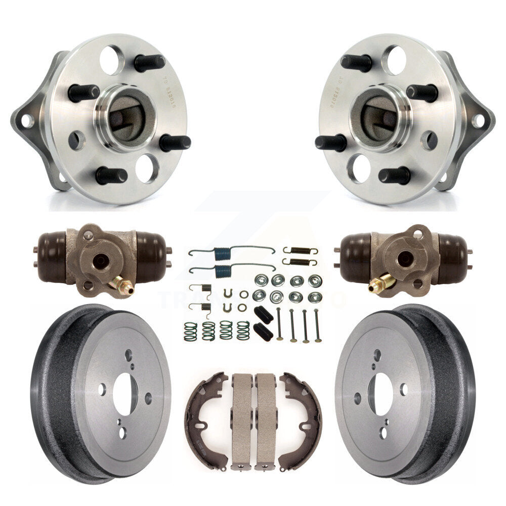 Kit de roulements de moyeu pour cylindres de roue arrière et chaussures de tambour, pour Toyota Corolla