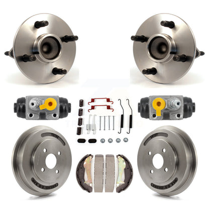Kit de roulements de moyeu pour cylindres de roue arrière et chaussures de tambour (8 pièces) pour Chevrolet