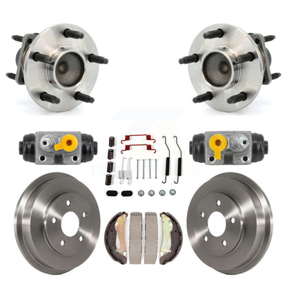 Kit de roulements de moyeu pour cylindres de roue arrière et chaussures de tambour (8 pièces) pour Chevrolet