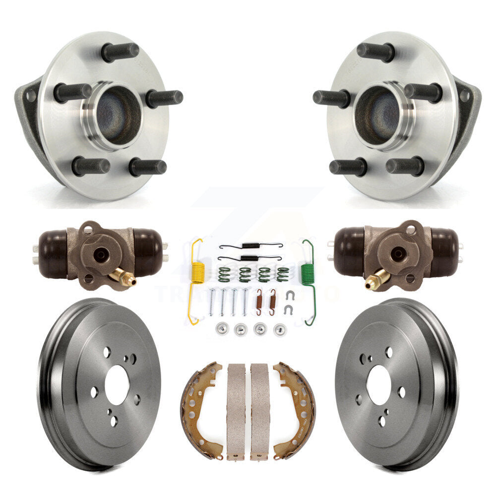 Kit de roulements de moyeu pour cylindres de roue arrière, tambour et chaussures, matériel pour Toyota Celic