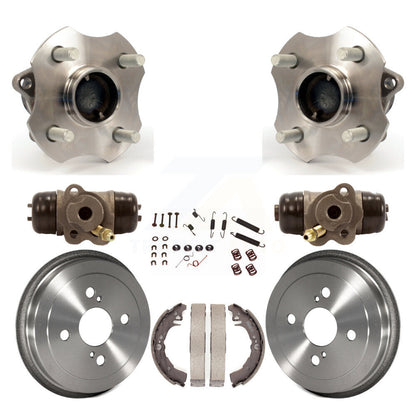 Kit de roulement de moyeu de matériel de tambour et de chaussures de cylindres de roue arrière (8 pièces) pour Toyota Ech