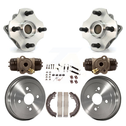 Kit de roulement de moyeu de matériel de tambour et de chaussures de cylindres de roue arrière (8 pièces) pour Toyota Ech