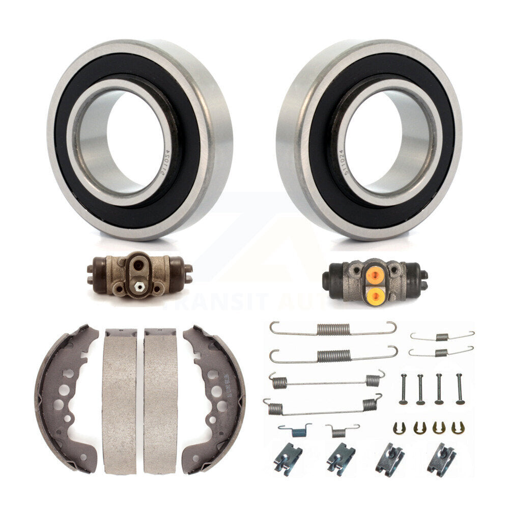 Kit de roulements de quincaillerie pour cylindres de roue arrière et chaussures de tambour (6 pièces) pour Suzuki Grand