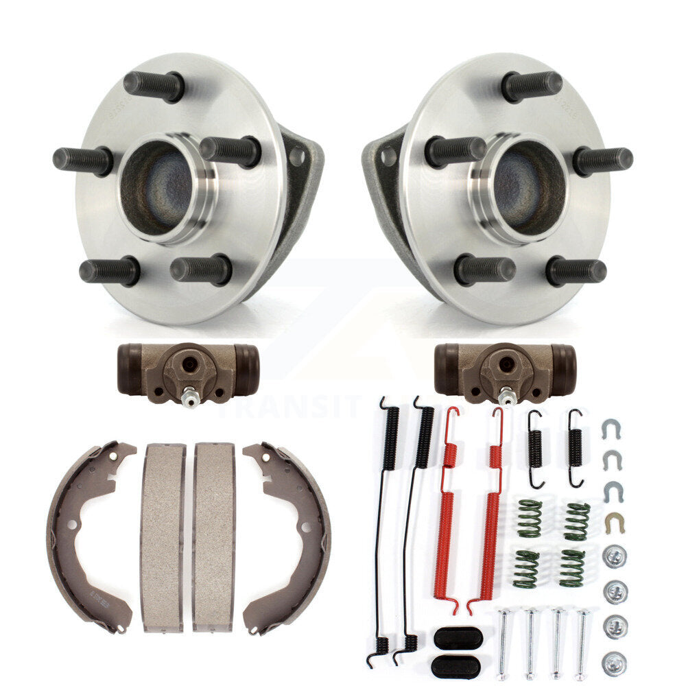 Kit de roulement de moyeu de matériel de chaussures de tambour de cylindres de roue arrière (6 pièces) pour Toyota Matri
