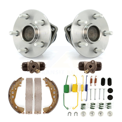 Kit de roulement de moyeu de matériel de chaussures de tambour de cylindres de roue arrière (6 pièces) pour Toyota Prius