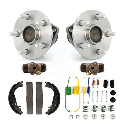 Kit de roulement de moyeu de matériel de chaussures de tambour de cylindres de roue arrière (6 pièces) pour Toyota Prius