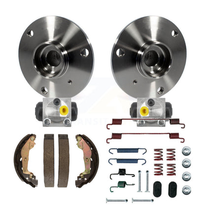 Kit de roulements de moyeu de matériel de chaussures de tambour de cylindres de roue arrière (6 pièces) pour Smart Fortwo