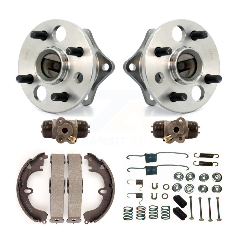 Kit de roulement de moyeu pour cylindres de roue arrière et chaussures de tambour, matériel pour Toyota Corolla