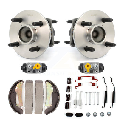 Kit de roulement de moyeu de matériel de chaussures de tambour de cylindres de roue arrière (6 pièces) pour Chevrolet G5