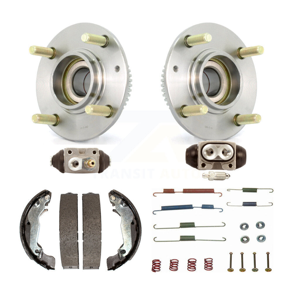 Kit de roulements de moyeu pour cylindres de roue arrière et chaussures de tambour, matériel pour Hyundai Elantr