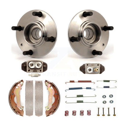 Kit de roulements de moyeu pour cylindres de roue arrière et chaussures de tambour (6 pièces) pour Kia Spectr