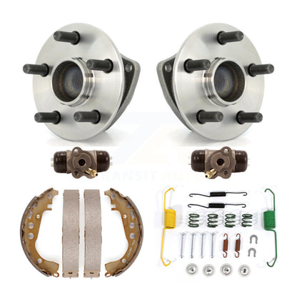 Kit de roulement de moyeu de matériel de chaussures de tambour de cylindres de roue arrière (6 pièces) pour Toyota Celic
