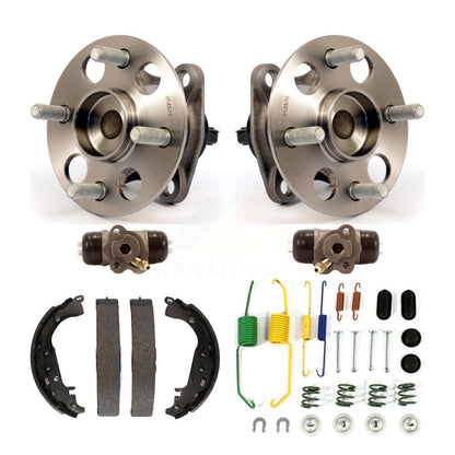 Kit de roulement de moyeu de matériel de chaussures de tambour de cylindres de roue arrière (6 pièces) pour Toyota Yaris