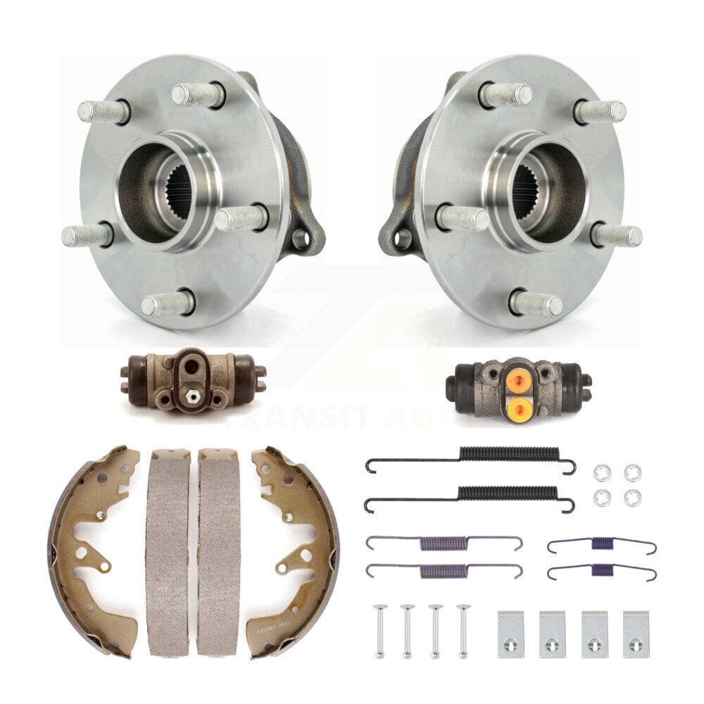 Kit de roulement de moyeu de matériel de chaussures de tambour de cylindres de roue arrière pour Suzuki Grand Vitar