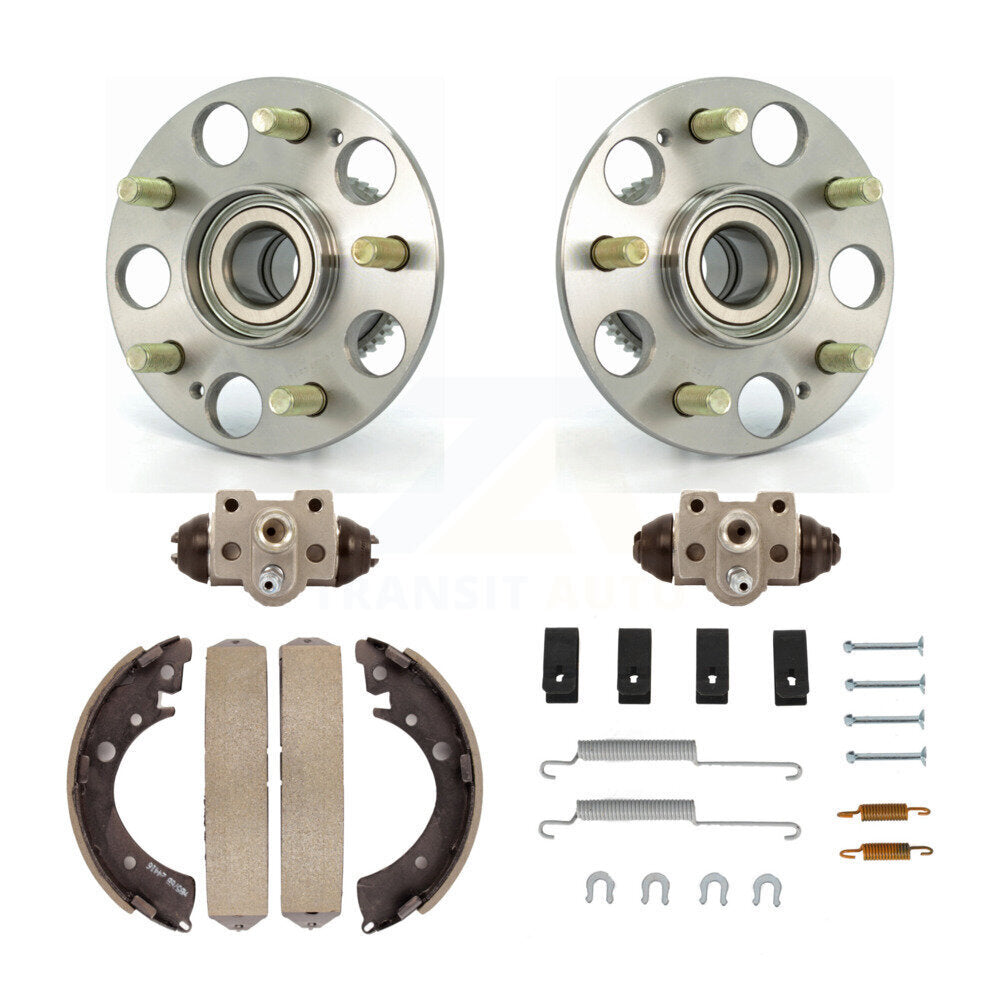 Kit de roulements de moyeu pour cylindres de roue arrière et chaussures de tambour (6 pièces) pour Honda Civi