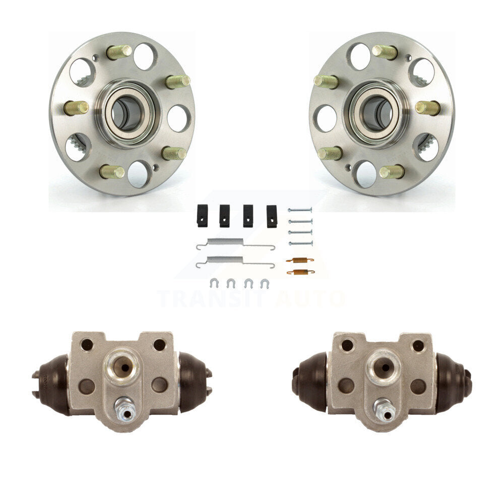 Cylindres de roue arrière et kit d'assemblage de roulement de moyeu de matériel pour Honda Civic