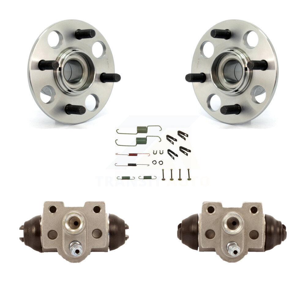 Cylindres de roue arrière et kit d'assemblage de roulement de moyeu de matériel pour Honda Civic