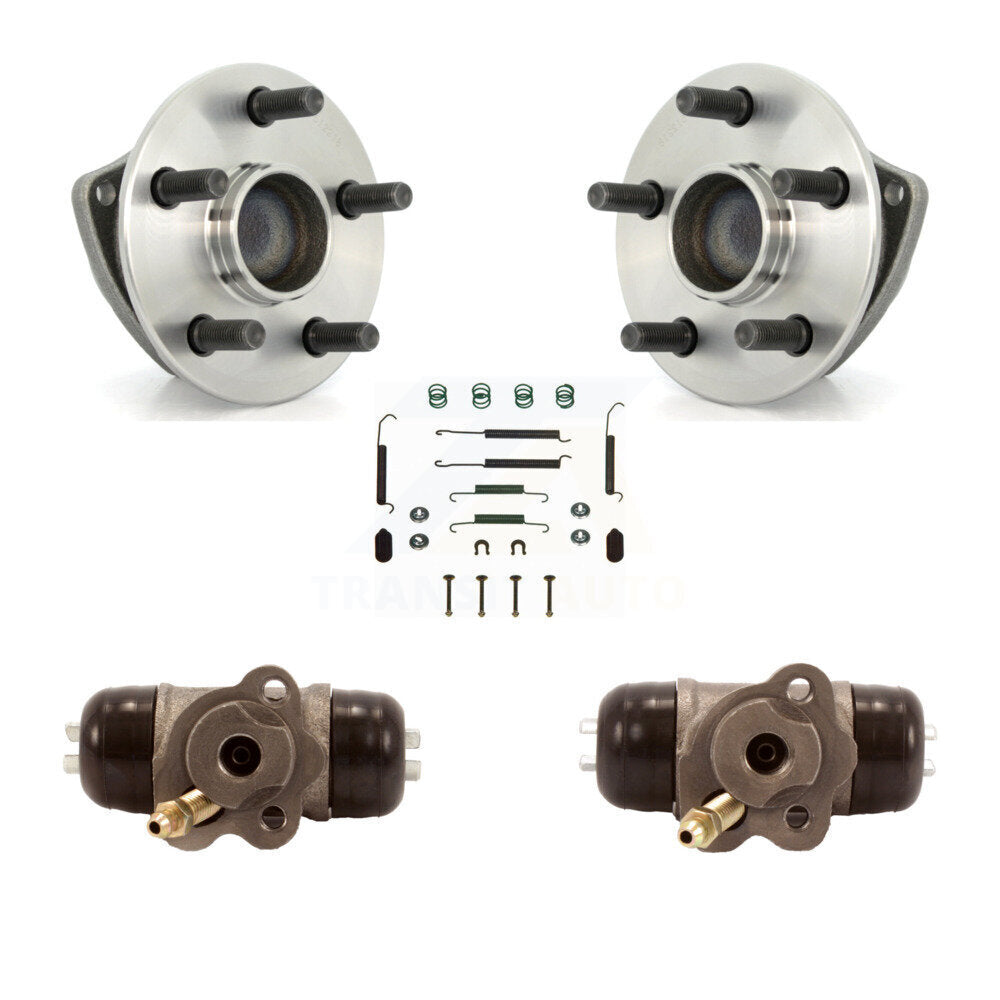 Cylindres de roue arrière et kit de roulement de moyeu de matériel pour Toyota Corolla non ABS