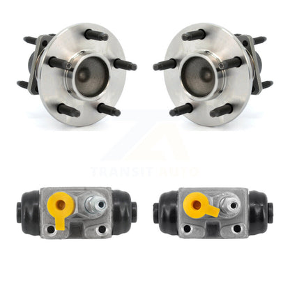 Cylindres de roue arrière et kit de roulement de moyeu pour Chevrolet Cobalt Pontiac G5 HHR