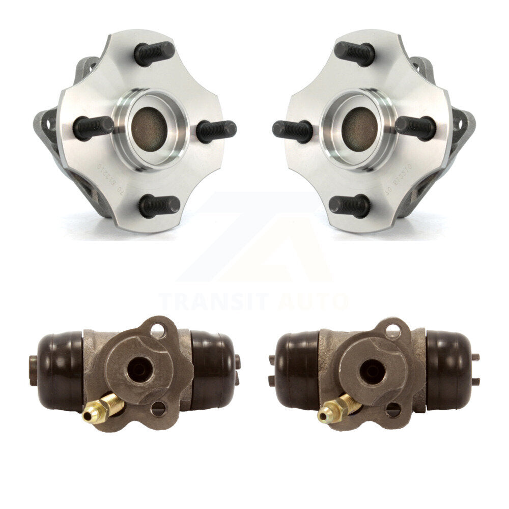 Cylindres de roue arrière et kit de roulement de moyeu pour Toyota Echo 2000-2005 sans ABS