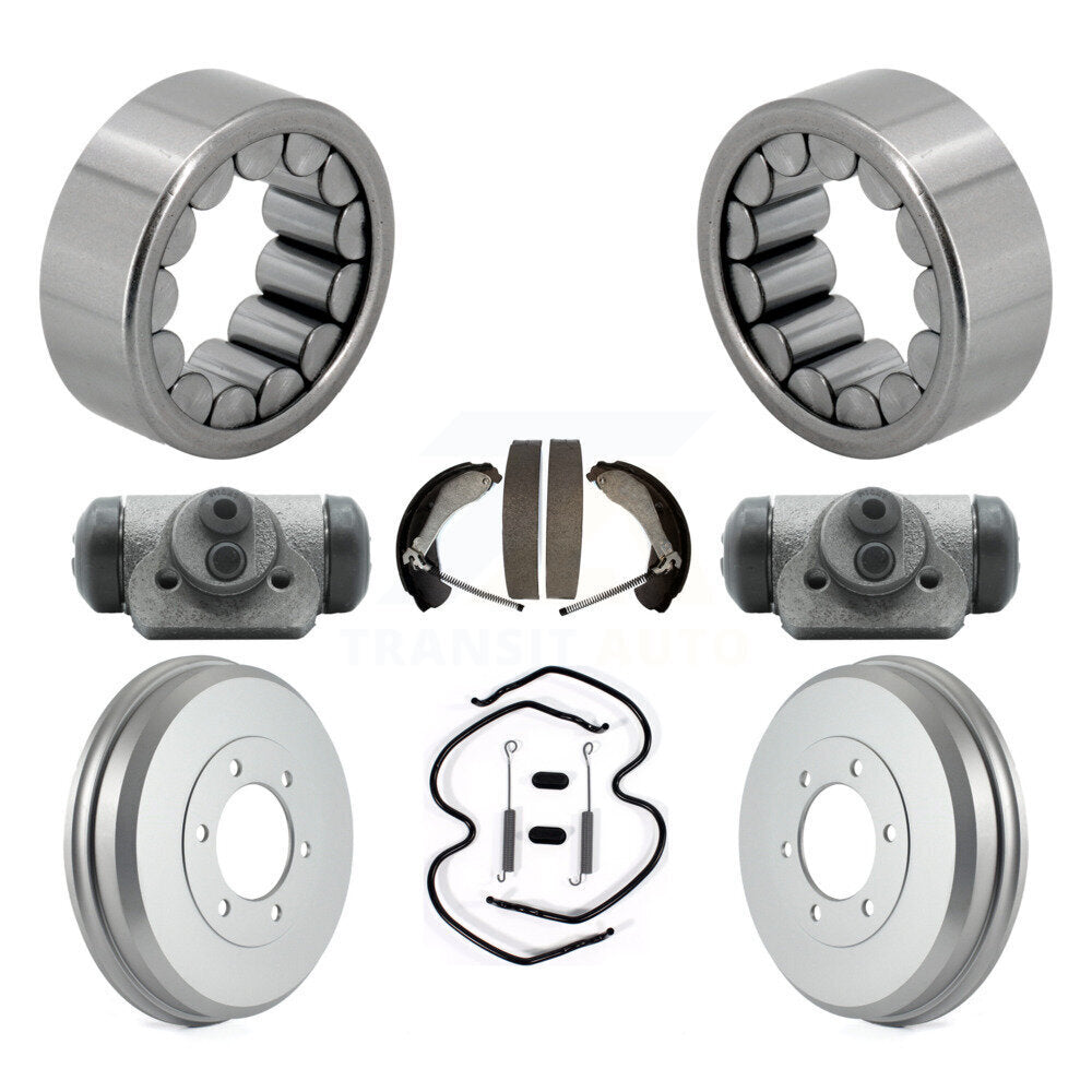 Kit de roulements de quincaillerie pour cylindres de roue arrière, chaussures de tambour revêtues (8 pièces) pour Chevrolet