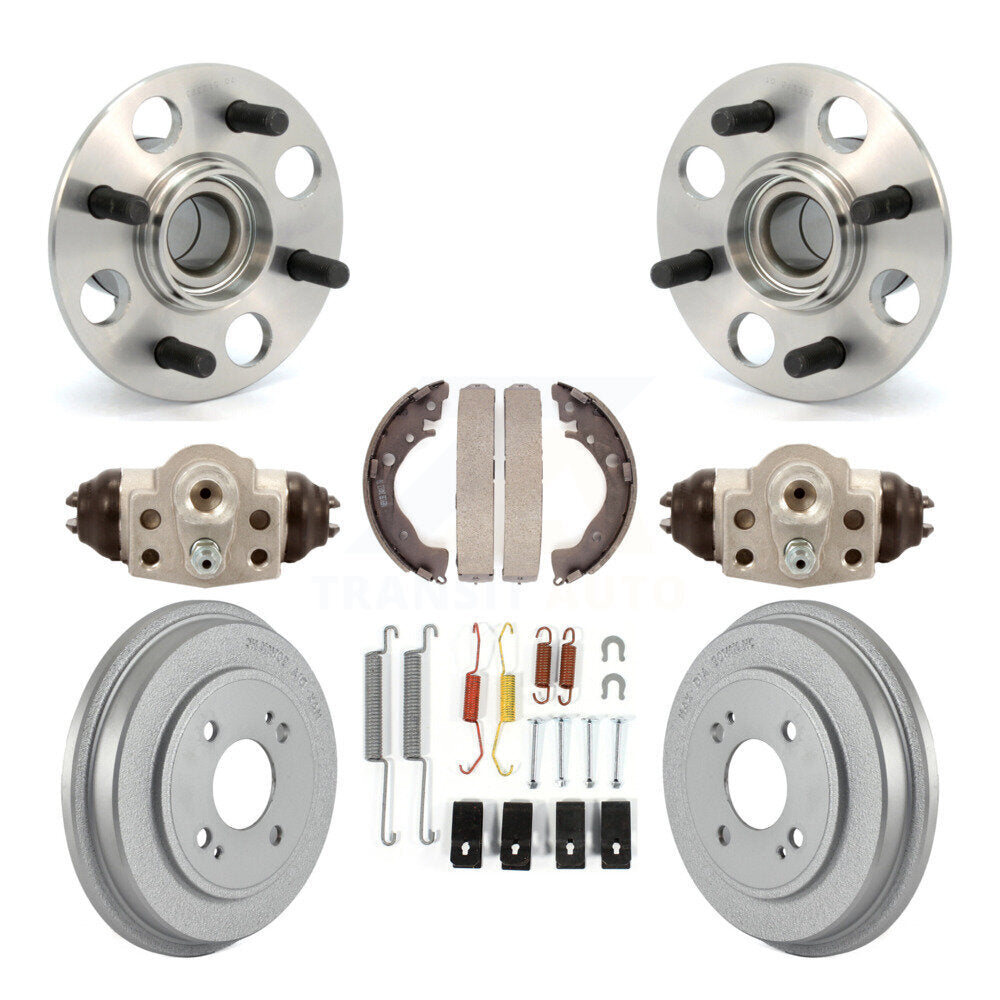 Kit de roulements de moyeu pour cylindres de roue arrière et chaussures de tambour revêtues, pour Honda Fit