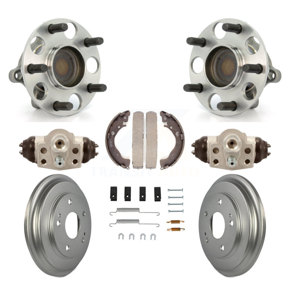 Kit de roulement de moyeu de matériel de chaussures de tambour enduites de cylindres de roue arrière pour Honda Civic