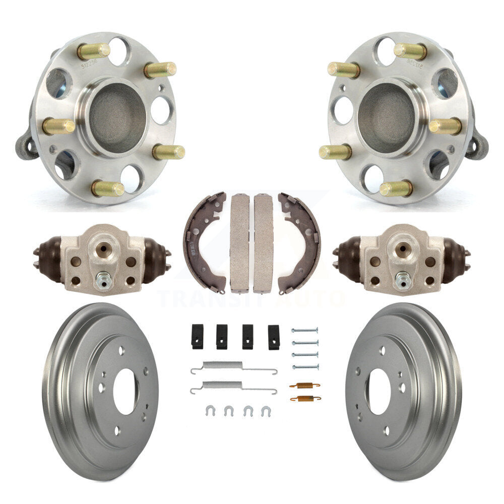 Kit de roulement de moyeu de matériel de chaussures de tambour enduites de cylindres de roue arrière pour Honda Civic