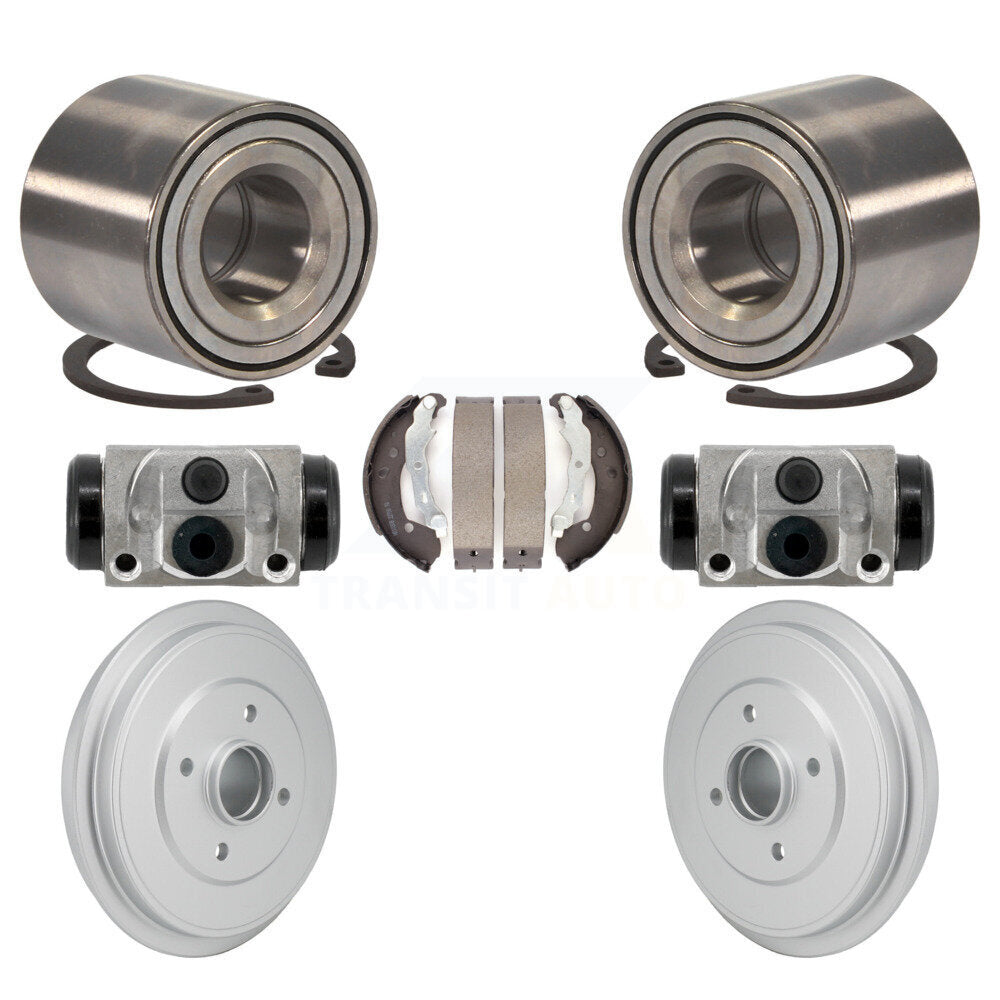 Kit de roulements à tambour et chaussures pour cylindres de roue arrière, pour Nissan Versa Note Micr