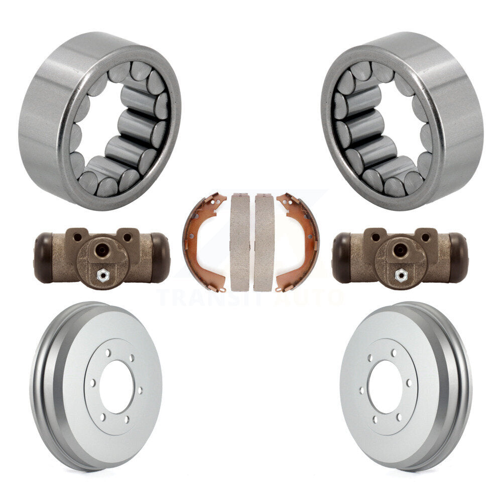Kit de roulements de tambour et de chaussures revêtus de cylindres de roue arrière, pour Chevrolet Colorado GMC
