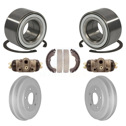 Cylindres de roue arrière et kit de roulements à tambour et chaussures revêtus pour Ford Escape Mazda