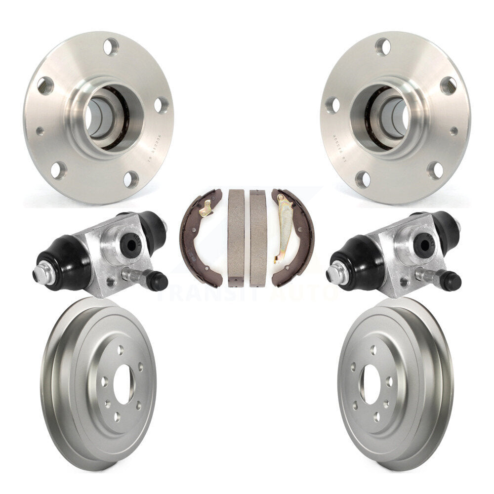 Kit de roulements de moyeu pour cylindres de roue arrière et chaussures de tambour revêtues, pour Volkswagen Jetta
