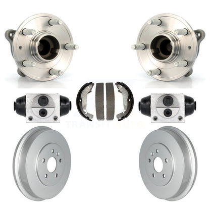 Cylindres de roue arrière et kit de roulement de moyeu de tambour et de chaussures enduits pour Chevrolet Cruz