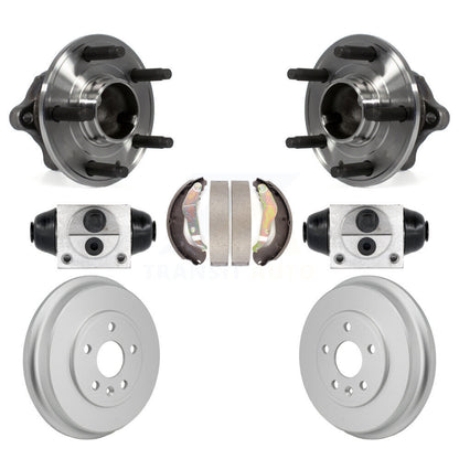 Cylindres de roue arrière et kit de roulement de moyeu de tambour et de chaussures enduits pour Chevrolet Soni