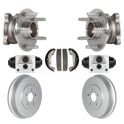 Cylindres de roue arrière et kit de roulement de moyeu de tambour et de chaussures enduits pour Chevrolet Cruz
