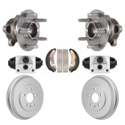 Cylindres de roue arrière et kit de roulement de moyeu de tambour et de chaussures enduits pour Chevrolet Soni
