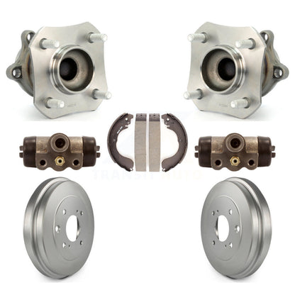 Cylindres de roue arrière et kit de roulement de moyeu de tambour et de chaussures enduits pour Nissan Sentra