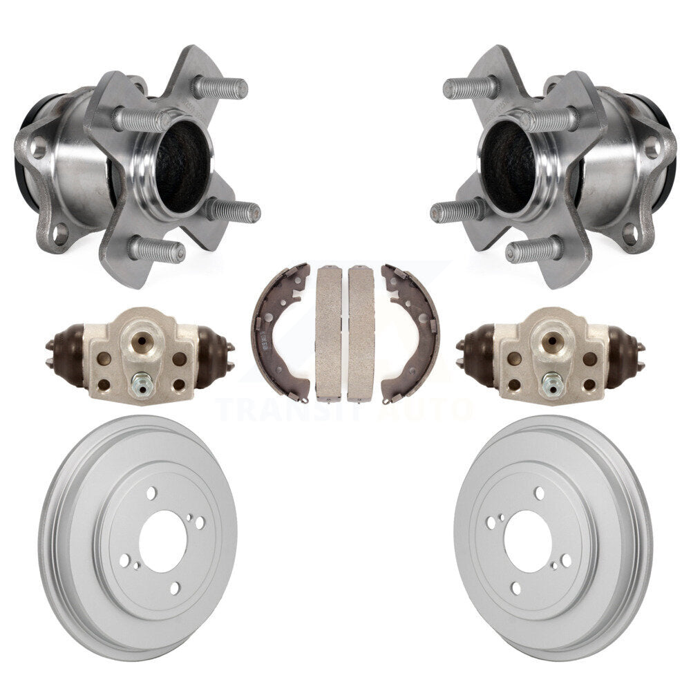 Kit de roulement de moyeu de tambour et de chaussures revêtus de cylindres de roue arrière pour Honda Fi 2015 – 2019