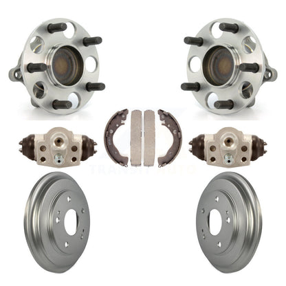 Cylindres de roue arrière et kit de roulement de moyeu de tambour et de chaussures enduits pour Honda Civic