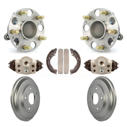 Cylindres de roue arrière et kit de roulement de moyeu de tambour et de chaussures enduits pour Honda Civic